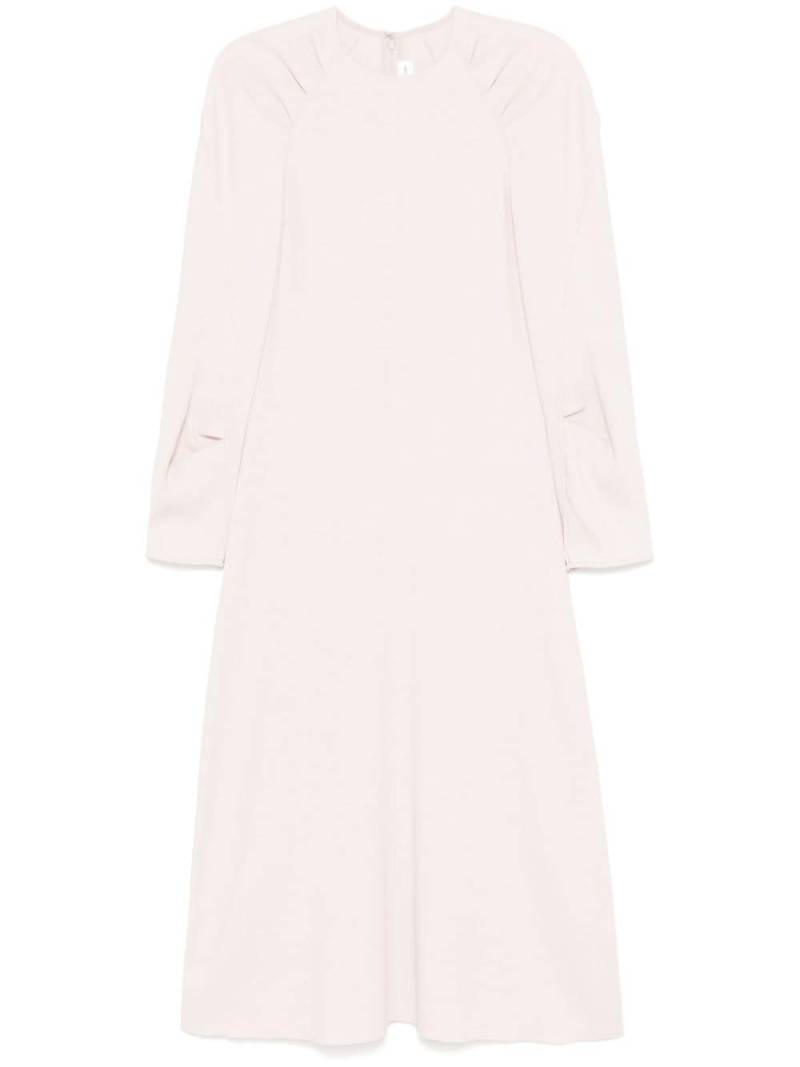 Victoria Beckham crepe midi dress - Pink von Victoria Beckham