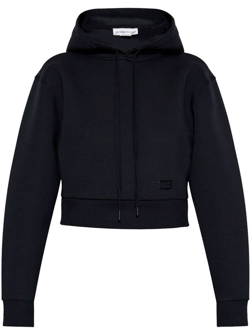 Victoria Beckham cropped hoodie - Black von Victoria Beckham