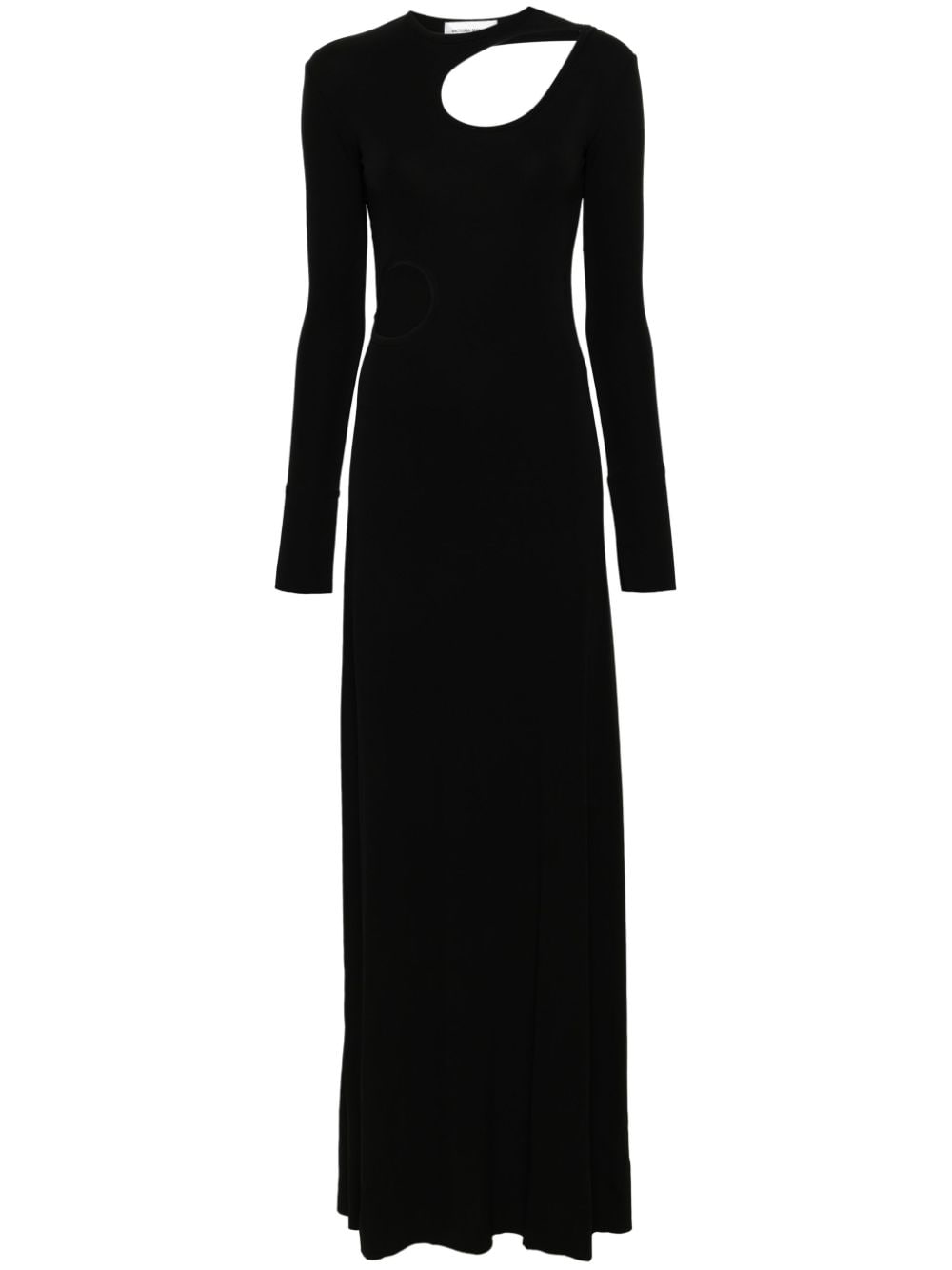Victoria Beckham cut-out cady maxi dress - Black von Victoria Beckham