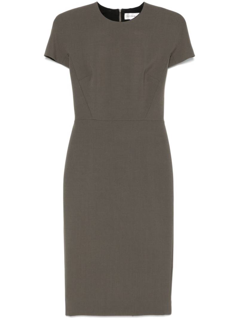 Victoria Beckham fitted midi dress - Green von Victoria Beckham