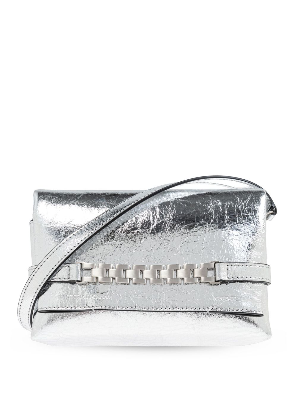 Victoria Beckham leather shoulder bag - Silver von Victoria Beckham