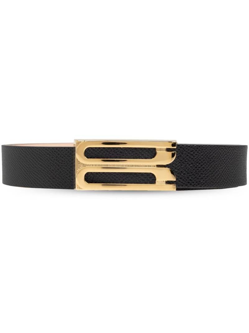 Victoria Beckham logo-buckle belt - Black von Victoria Beckham