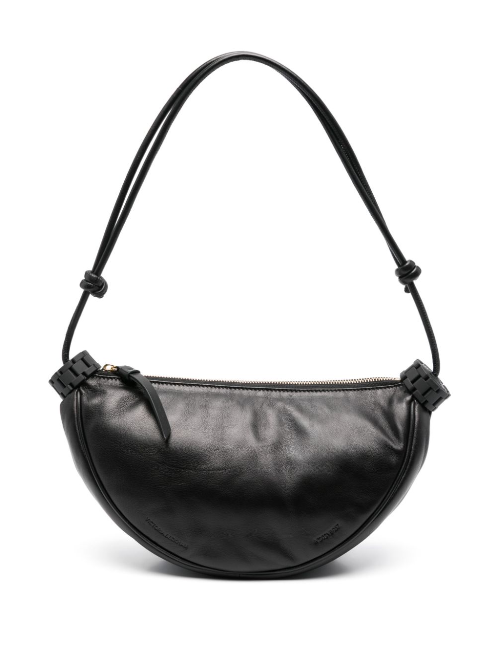 Victoria Beckham logo-debossed shoulder bag - Black von Victoria Beckham