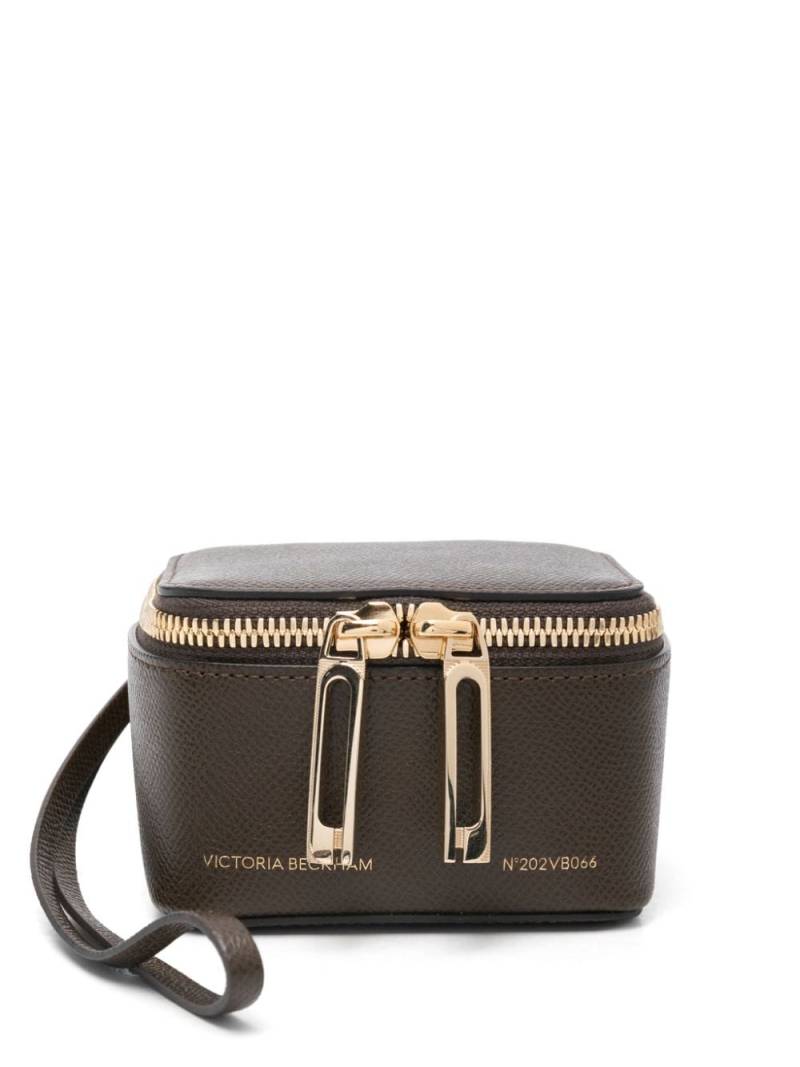 Victoria Beckham micro Vanity clutch bag - Brown von Victoria Beckham