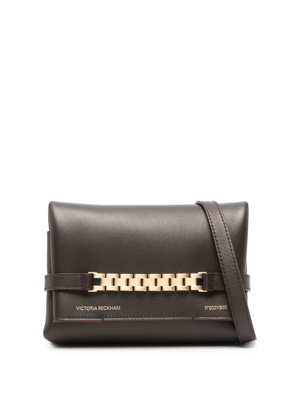 Victoria Beckham mini Chain Pouch crossbody bag - Brown von Victoria Beckham