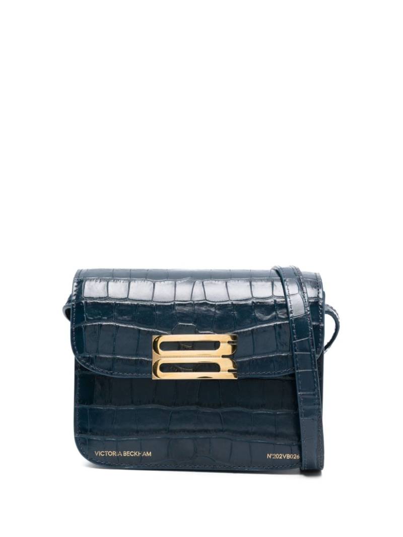 Victoria Beckham mini Frame cross body bag - Blue von Victoria Beckham