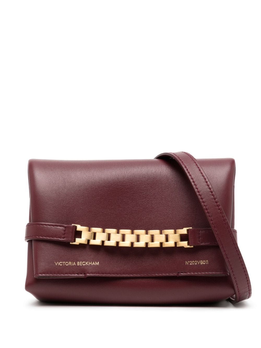 Victoria Beckham mini chain pouch bag - Red von Victoria Beckham