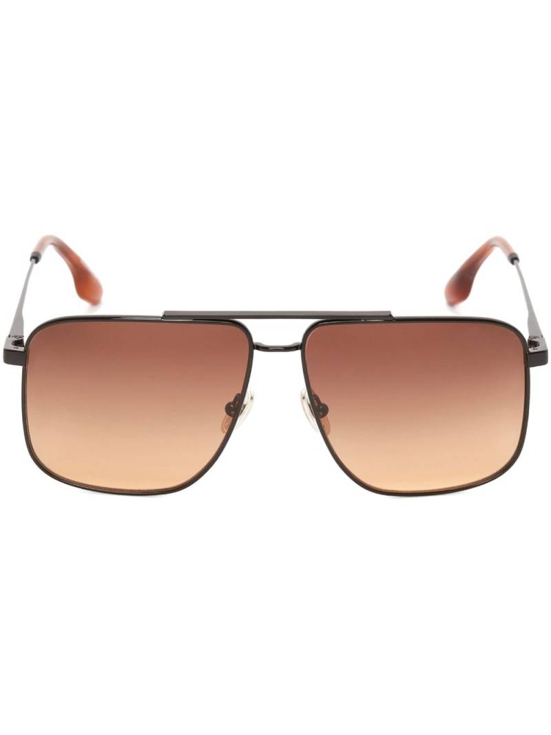 Victoria Beckham navigator-frame gradient-lenses sunglasses - Brown von Victoria Beckham