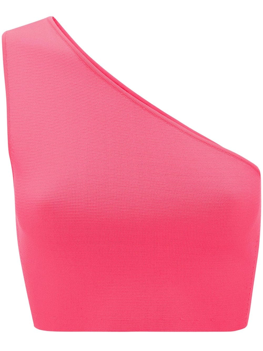 Victoria Beckham one-shoulder crop top - Pink von Victoria Beckham