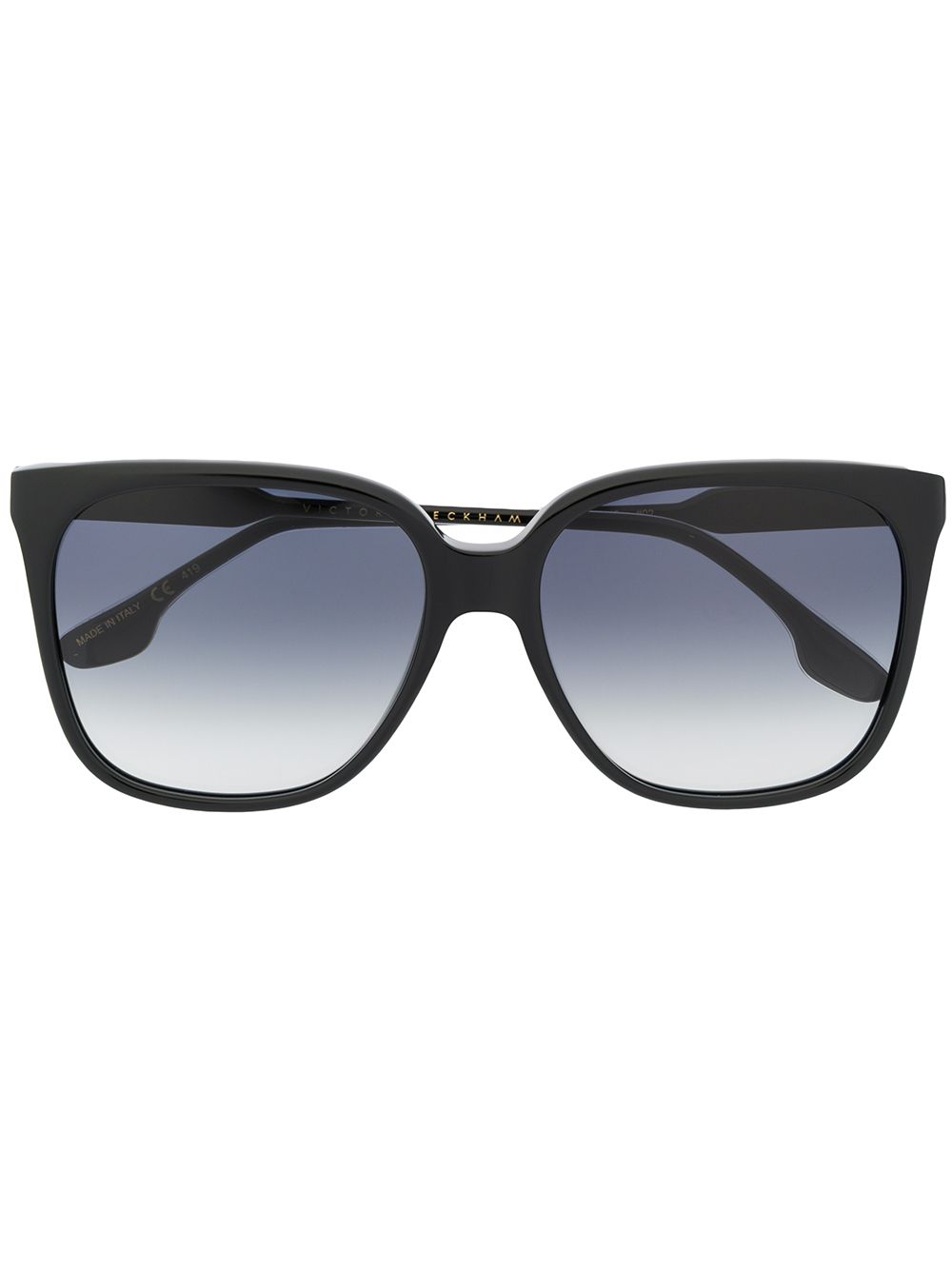 Victoria Beckham oversized square-frame sunglasses - Black von Victoria Beckham