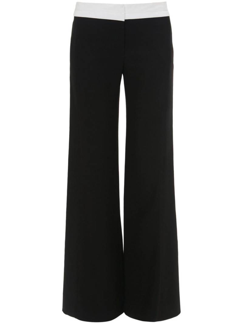 Victoria Beckham panelled trousers - Black von Victoria Beckham