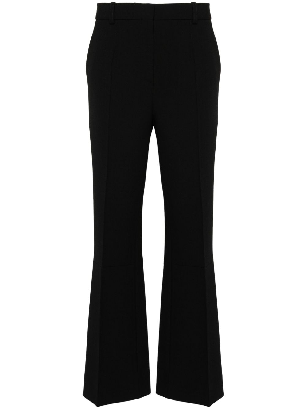 Victoria Beckham raised-seam flared trousers - Black von Victoria Beckham