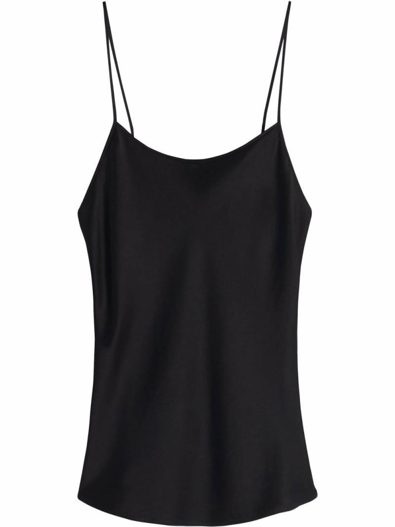 Victoria Beckham satin camisole top - Black von Victoria Beckham