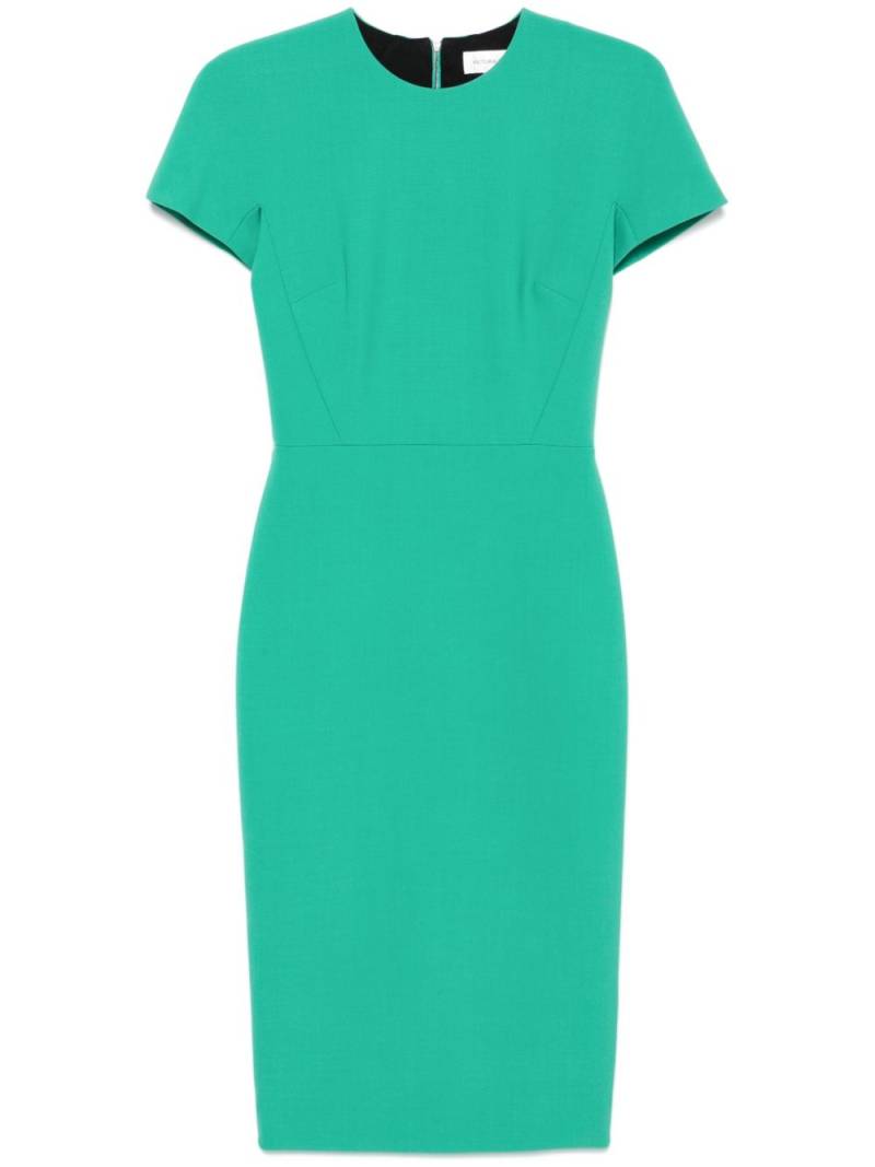 Victoria Beckham short-sleeve midi dress - Green von Victoria Beckham