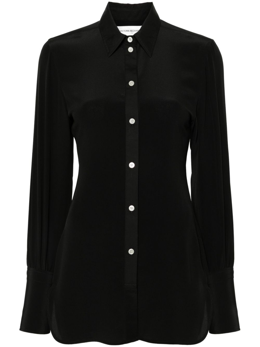 Victoria Beckham silk shirt - Black von Victoria Beckham