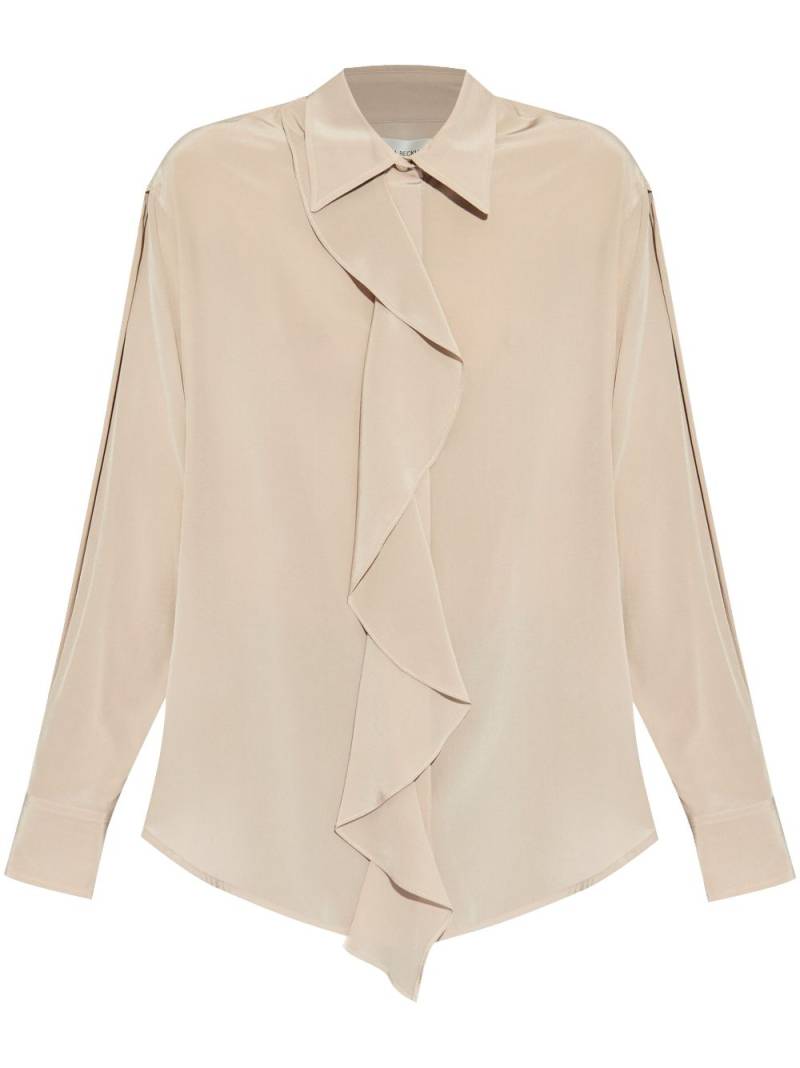 Victoria Beckham silk shirt - Neutrals von Victoria Beckham