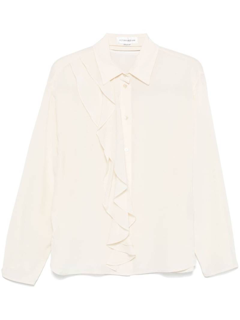 Victoria Beckham silk shirt - White von Victoria Beckham