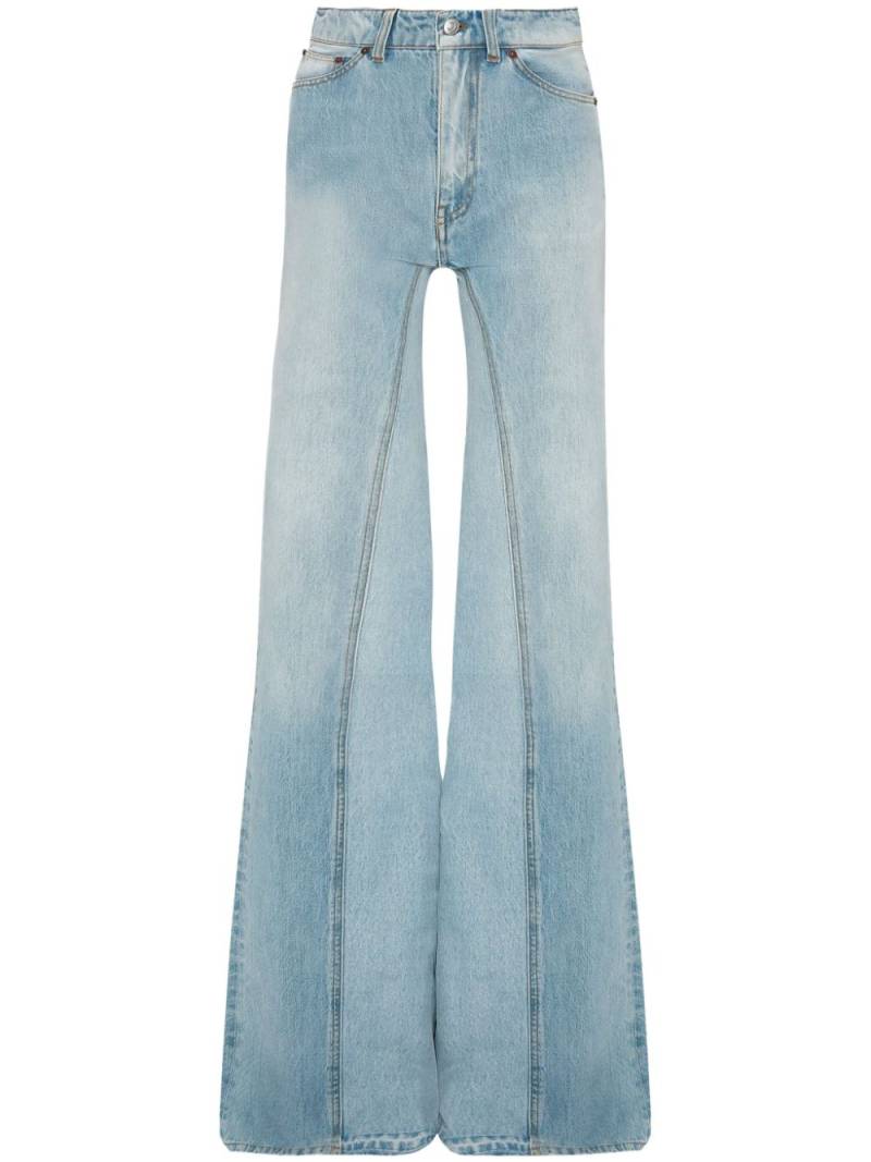 Victoria Beckham Bianca wide-leg jeans - Blue von Victoria Beckham