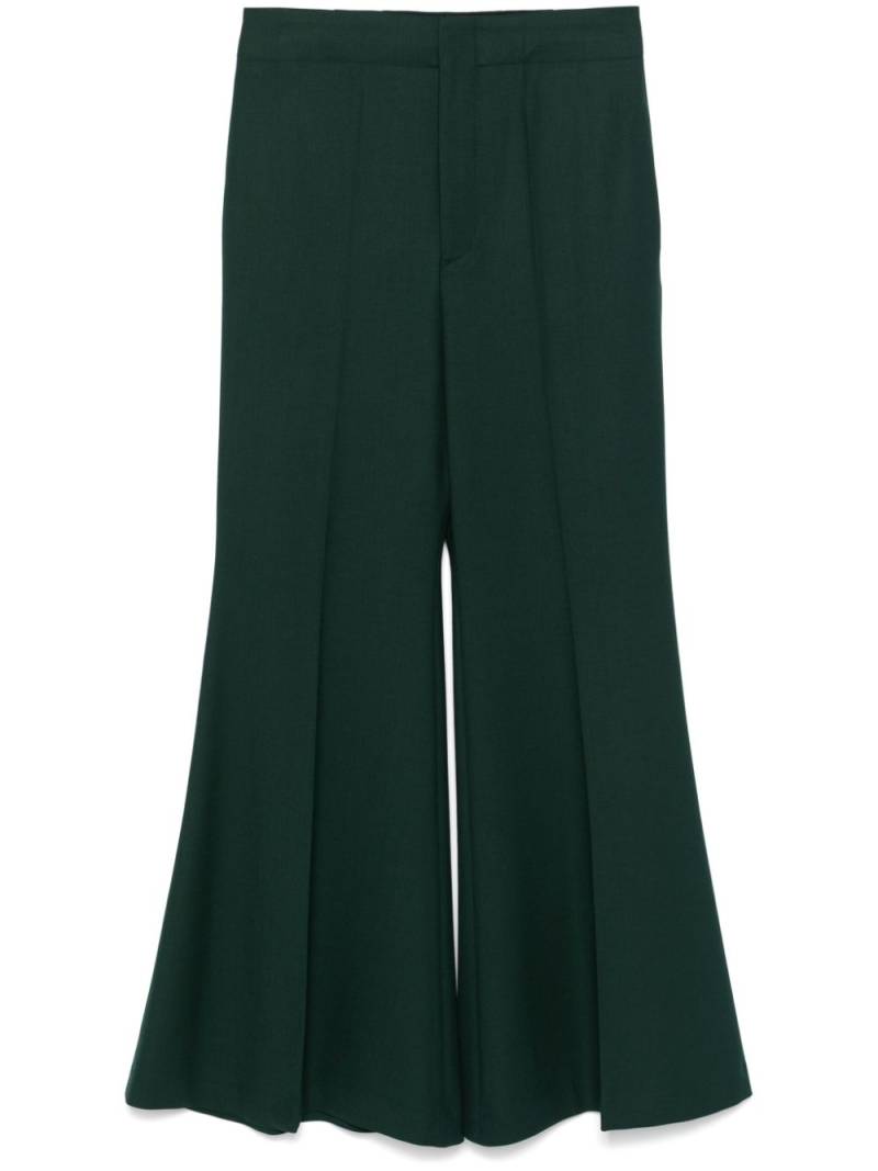 Victoria Beckham wide-leg trousers - Green von Victoria Beckham