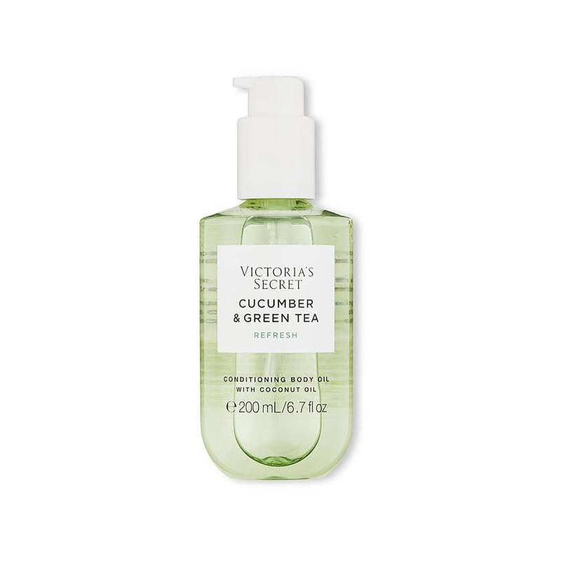 Cucumber Green Tea Natural Beauty Conditioning Body Oil Damen  200ml von Victoria's Secret