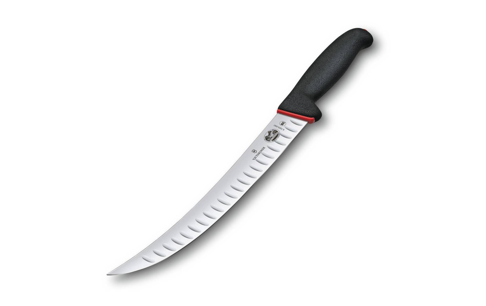 Victorinox Fleischmesser »Fibrox Dual Grip Kullenschliff, 25 cm«, (1 tlg.) von Victorinox