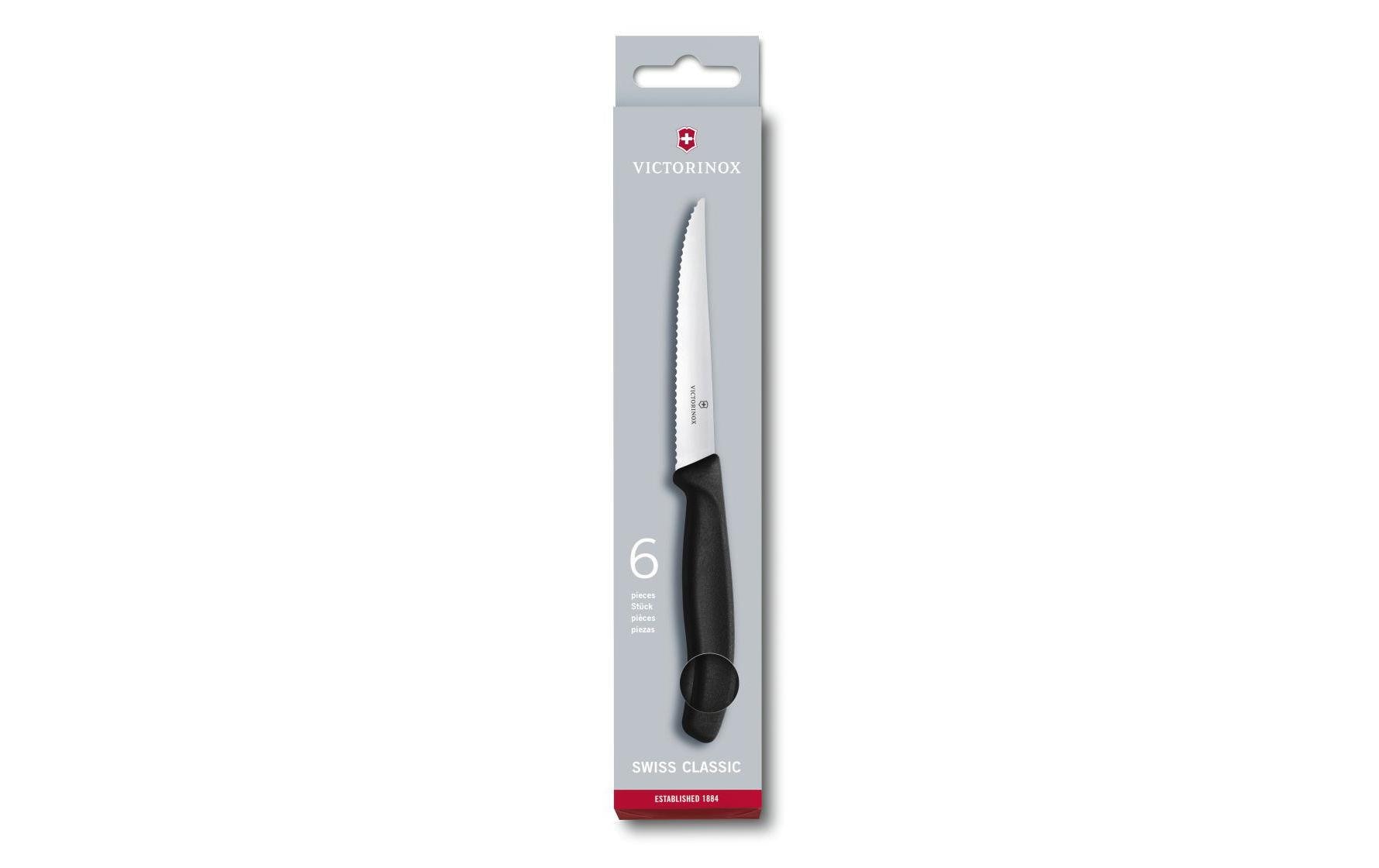 Victorinox Steakmesser »Swiss Classic«, (Set, 6 tlg.) Victorinox Steakmesser »Swiss Classic«, (Set, 6 tlg.) von Victorinox