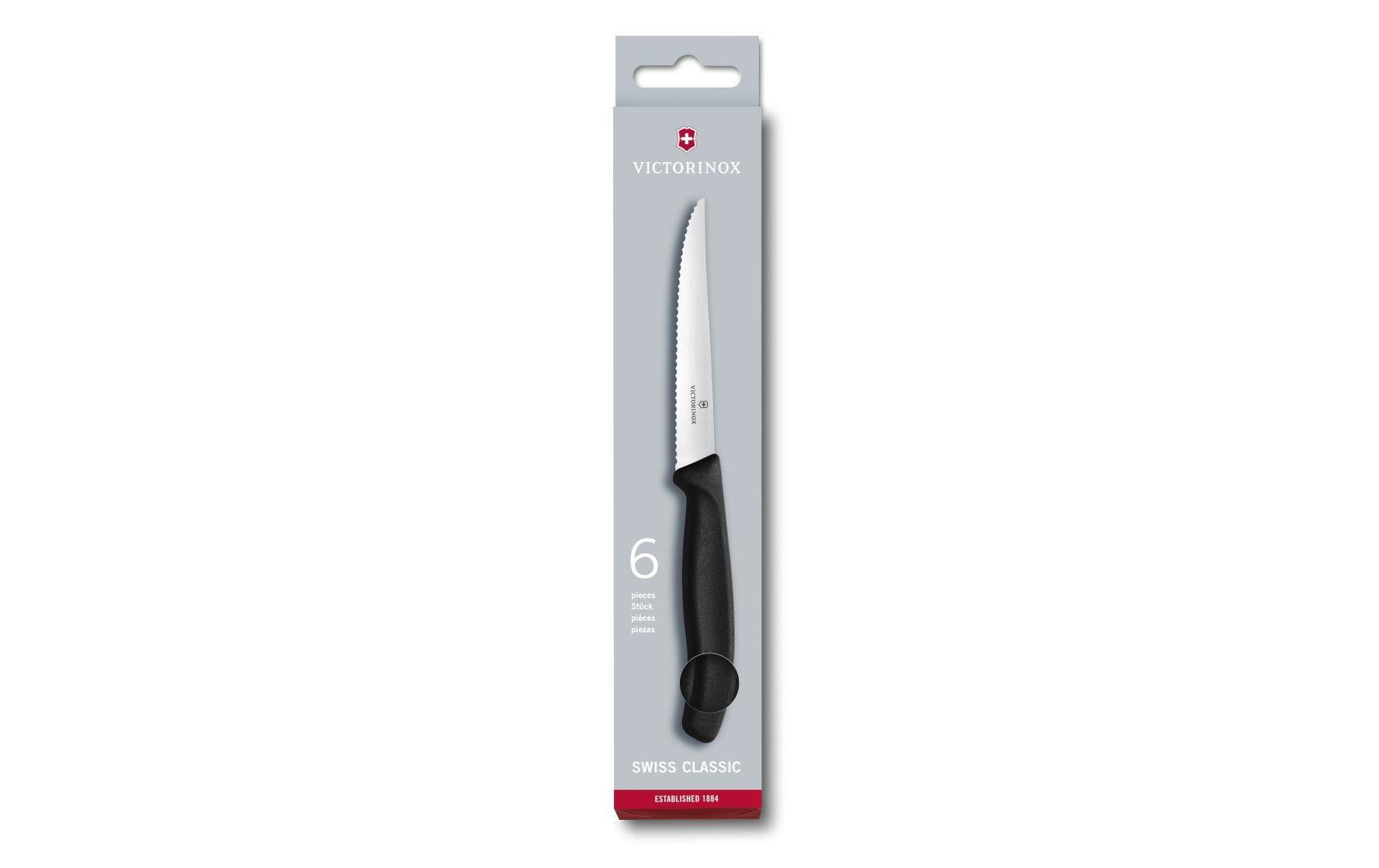 Victorinox Steakmesser »Swiss Classic«, (Set, 6 tlg.) von Victorinox