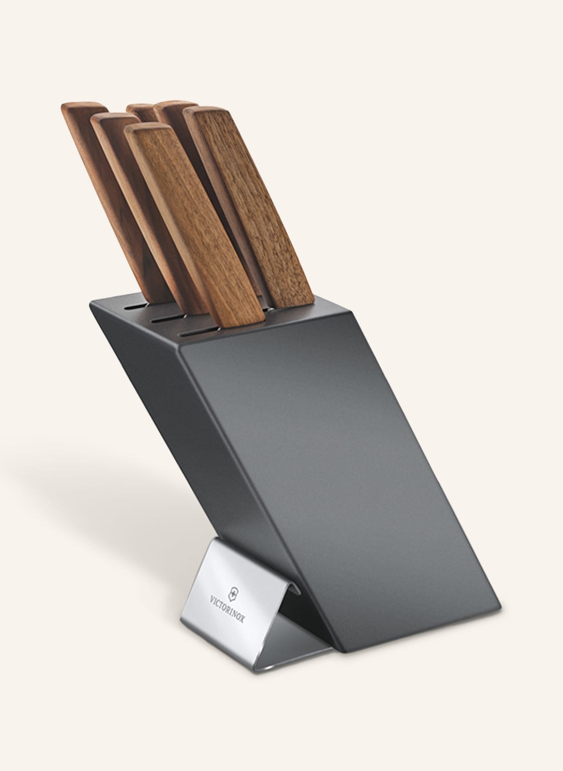 Victorinox 7-Tlg. Messerblock Swiss Modern grau Victorinox 7-Tlg. Messerblock Swiss Modern grau von Victorinox