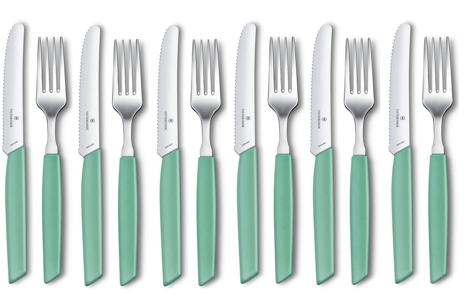 Victorinox Besteck-Set »Swiss Modern«, (12 tlg.) von Victorinox