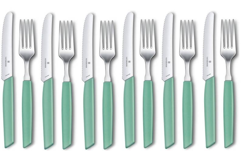 Victorinox Besteck-Set »Swiss Modern«, (12 tlg.) von Victorinox