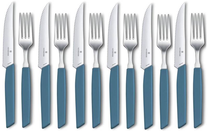 Victorinox Besteck-Set »Swiss Modern«, (12 tlg.) von Victorinox