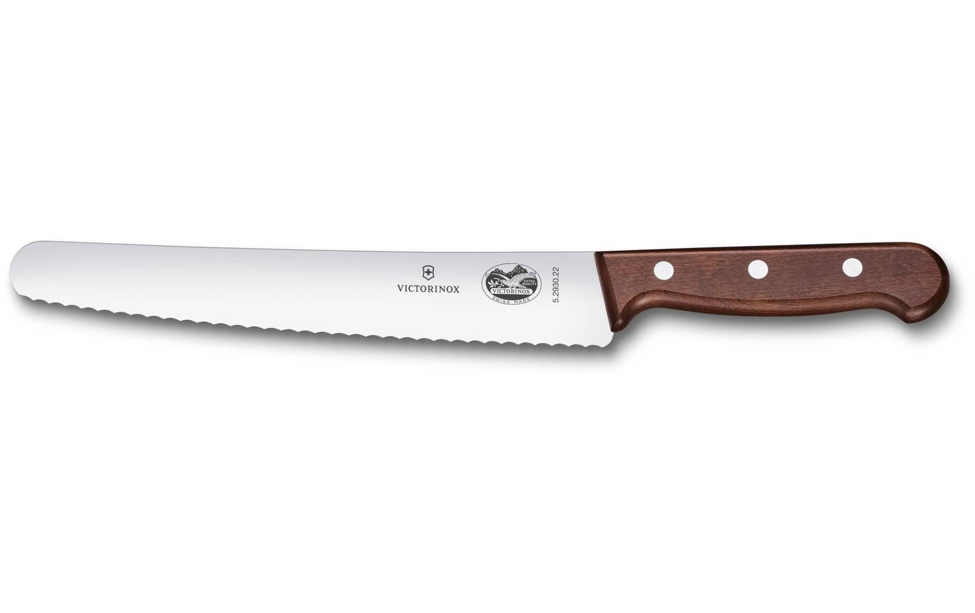 Victorinox Brotmesser »22 cm Braun«, (1 tlg.), Holzart: Kiefer (Neuseeland) von Victorinox