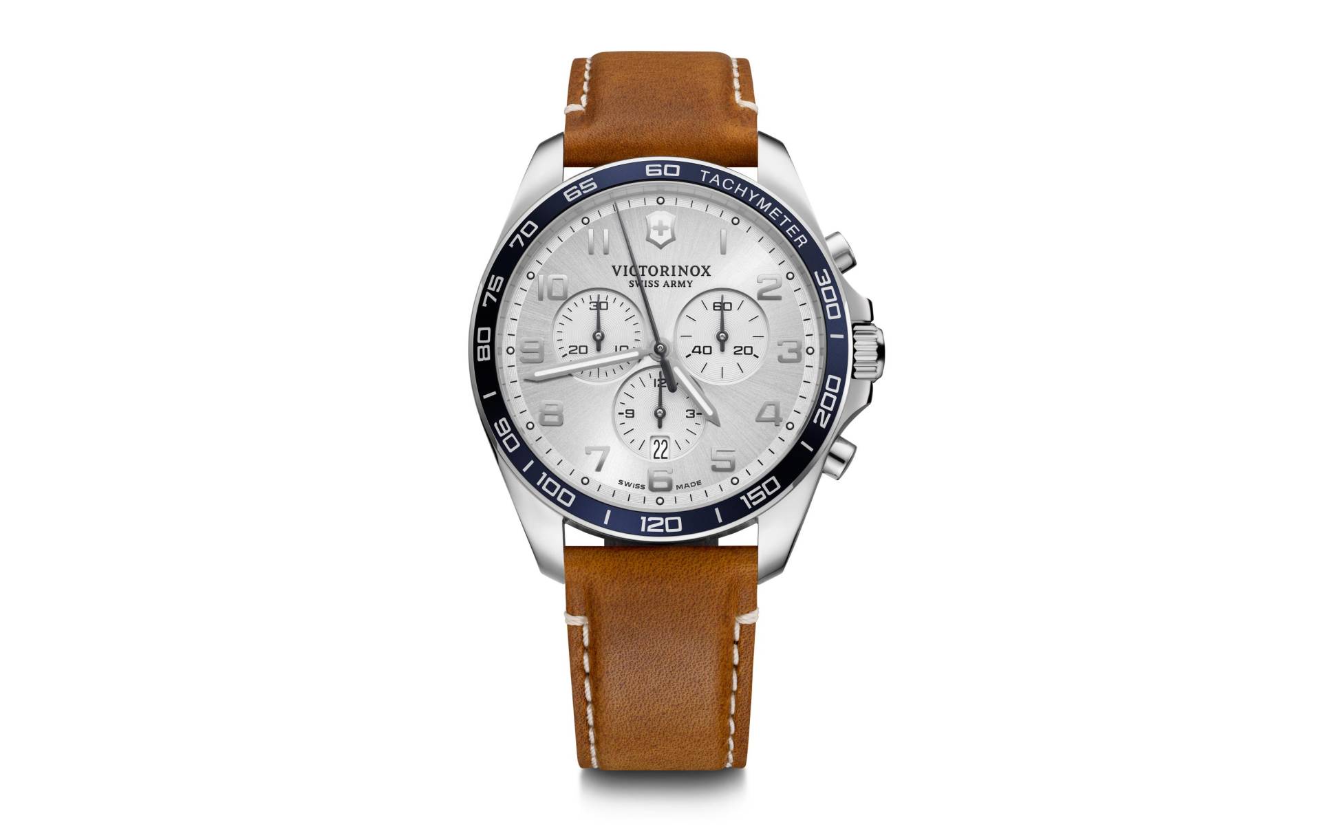 Victorinox Chronograph »FieldForce Classic Chrono Silberfarben / Braun« Victorinox Chronograph »FieldForce Classic Chrono Silberfarben / Braun« von Victorinox