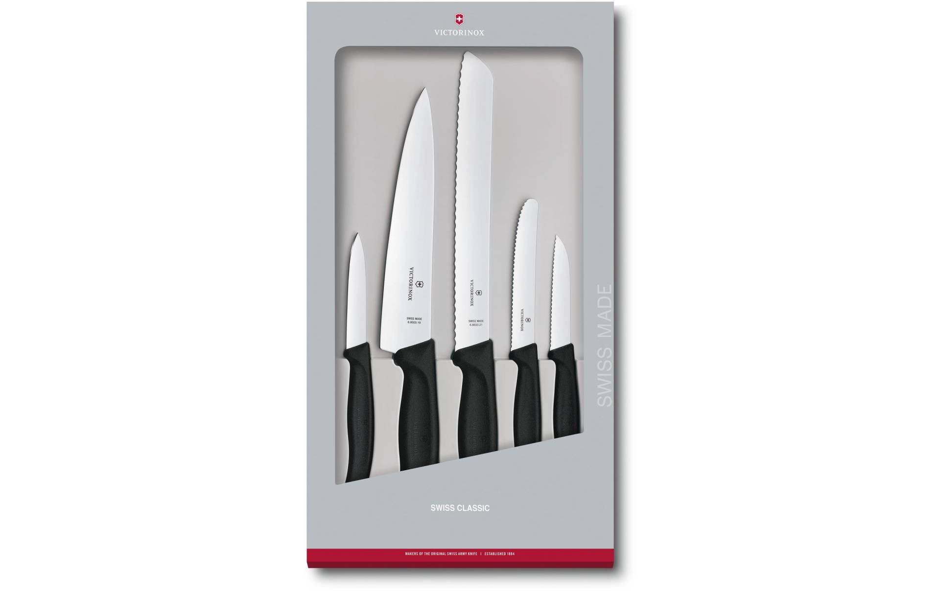 Victorinox Messer-Set »Messerset 5 Teilig«, (5 tlg.) von Victorinox