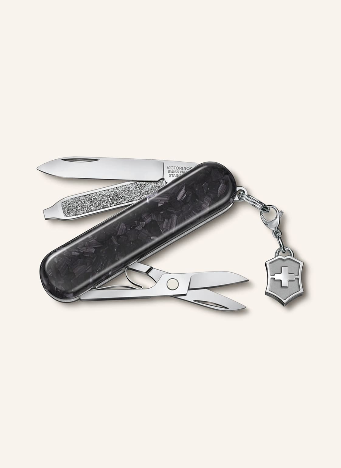 Victorinox Taschenmesser Classic Sd Brilliant Carbon grau Victorinox Taschenmesser Classic Sd Brilliant Carbon grau von Victorinox