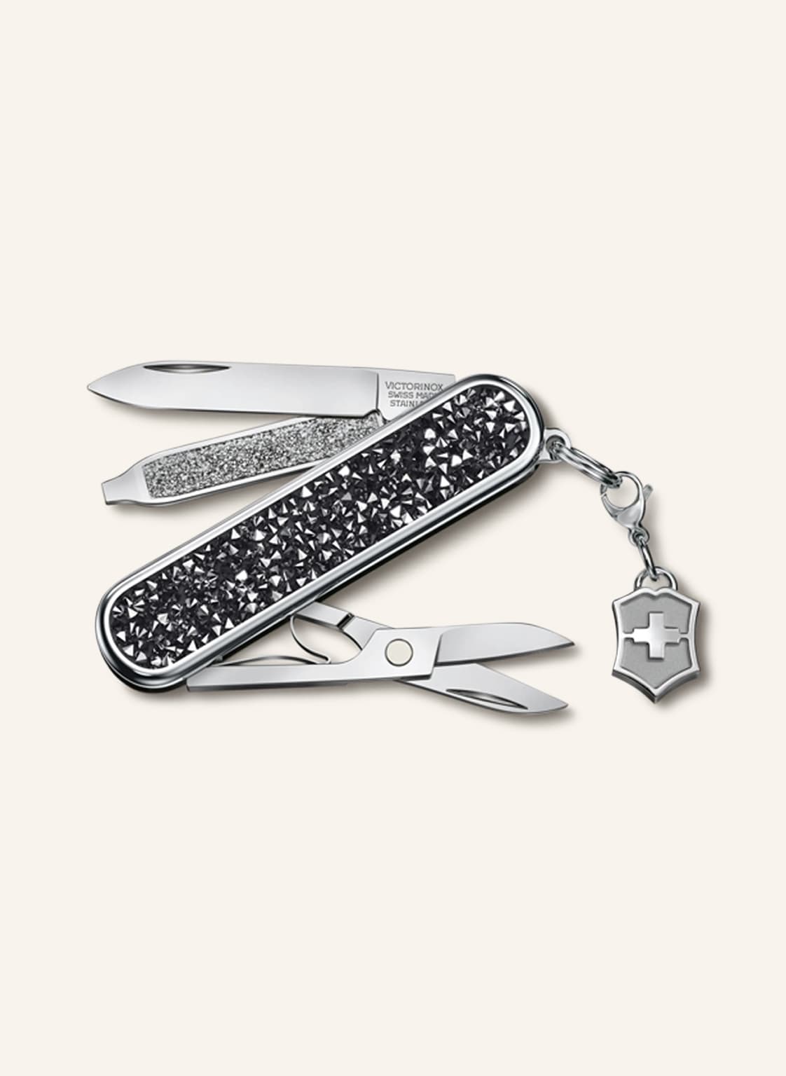 Victorinox Taschenmesser Classic Sd Brilliant Crystal silber von Victorinox