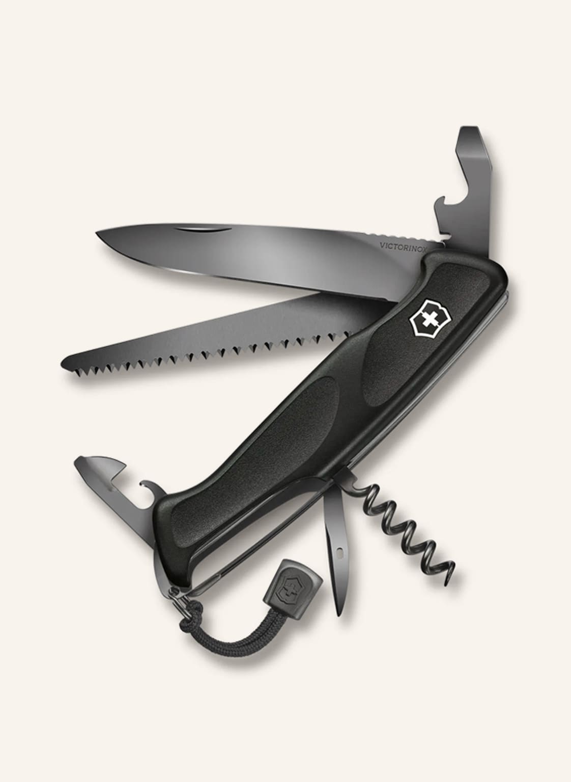 Victorinox Taschenmesser Ranger 55 Grip Onyx Black schwarz Victorinox Taschenmesser Ranger 55 Grip Onyx Black schwarz von Victorinox