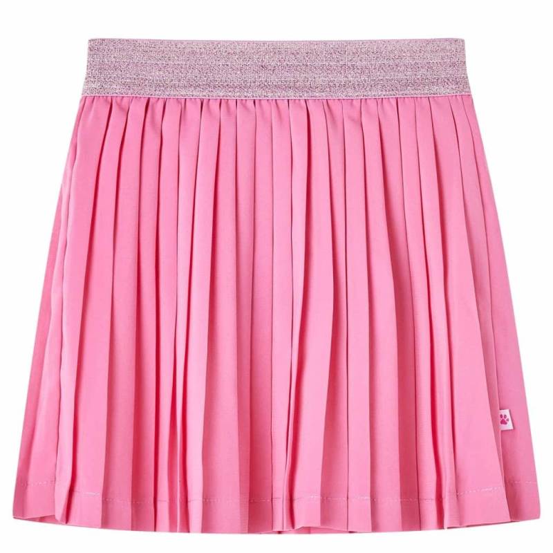 Kinder Faltenrock Polyester Unisex Pink 116 von VidaXL