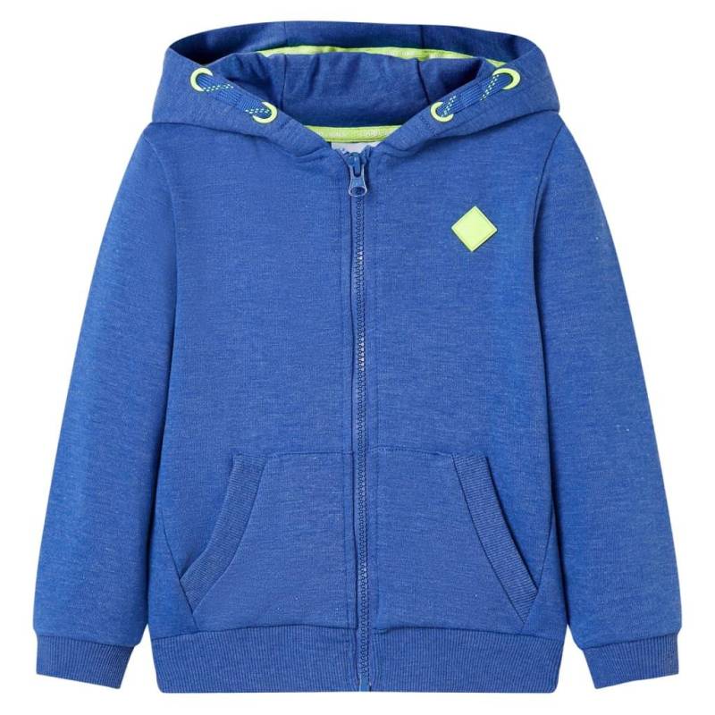 Kinder Kapuzenpullover Baumwolle Unisex Blau ONE SIZE von VidaXL