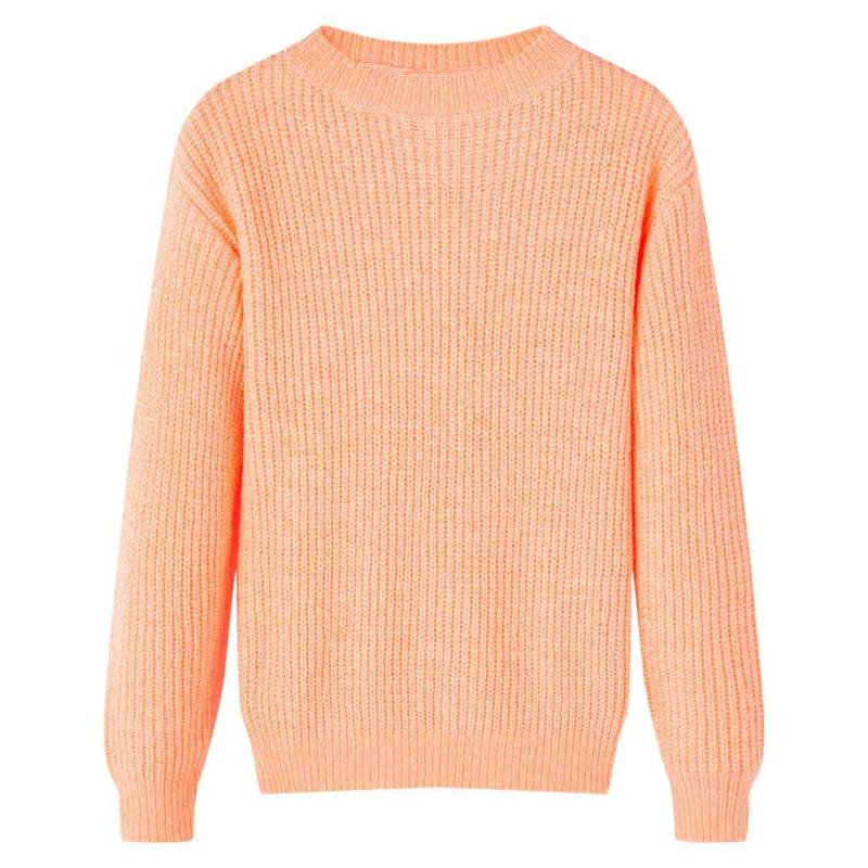 Kinder Pullover Acryl Mädchen Orange 128 von VidaXL