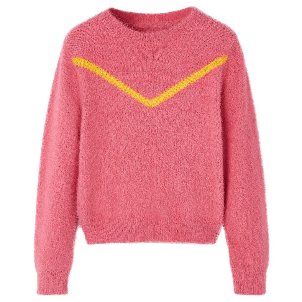 Kinder Pullover Polyamid Mädchen Pink 92 von VidaXL