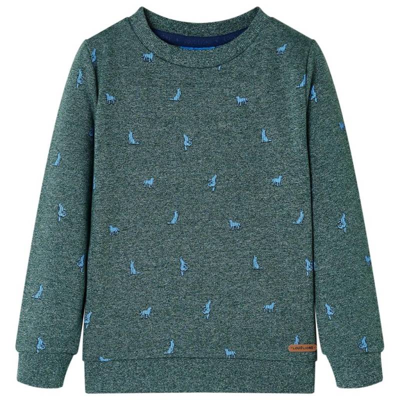 Kinder Sweatshirt Mädchen Grün 116 von VidaXL