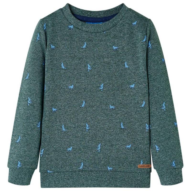 Kinder Sweatshirt Mädchen Grün 140 von VidaXL