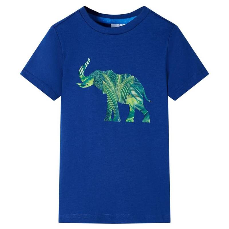 Kinder T-shirt Baumwolle Unisex Blau ONE SIZE von VidaXL