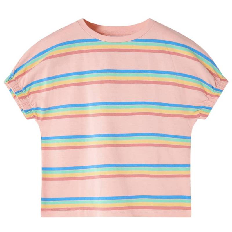 Kinder T-shirt Baumwolle Mädchen Multicolor 116 von VidaXL