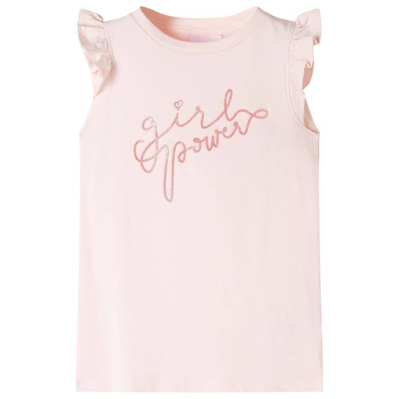 Kinder T-shirt Baumwolle Mädchen Pink 140 von VidaXL