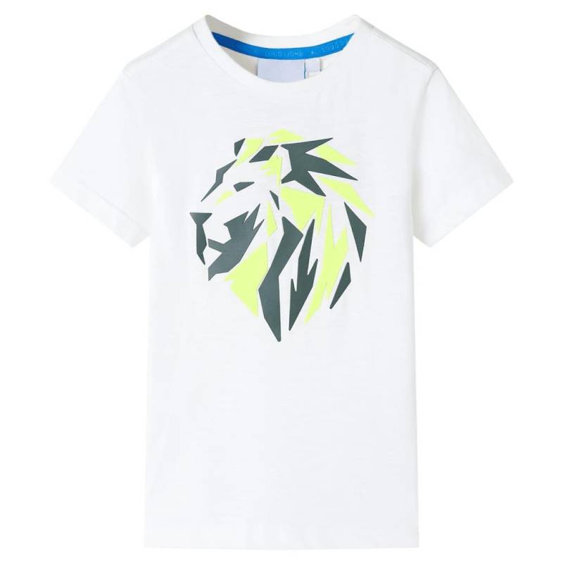 Kinder T-shirt Baumwolle Unisex Weiss ONE SIZE von VidaXL