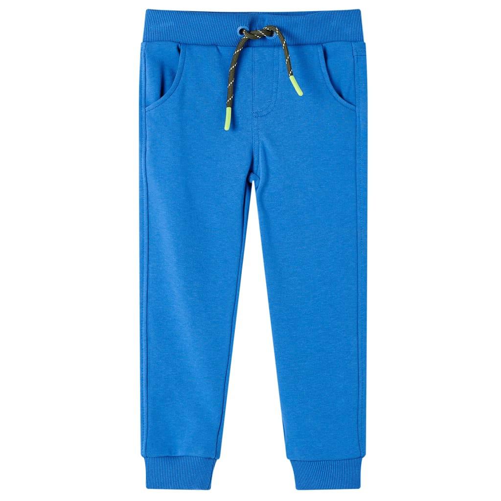 Kinder Trainingshose Baumwolle Unisex Blau 104 von VidaXL