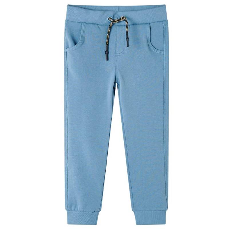 Kinder Trainingshose Baumwolle Unisex Blau 104 von VidaXL