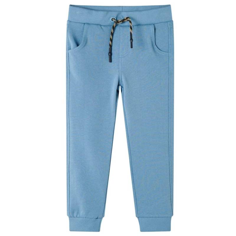 Kinder Trainingshose Baumwolle Unisex Blau 116 von VidaXL